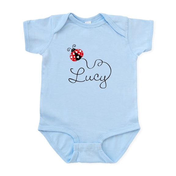 CafePress - Ladybug Lucy Infant Bodysuit - Baby Light Bodysuit, Size Newborn - 24 Months