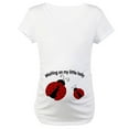 thumbnail image 1 of CafePress - Ladybug Red Maternity T Shirt - Cotton Maternity T-shirt, Cute & Funny Pregnancy Tee, 1 of 4