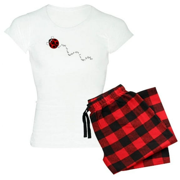 CafePress - Ladybug Rhyme - Women's Light Pajamas