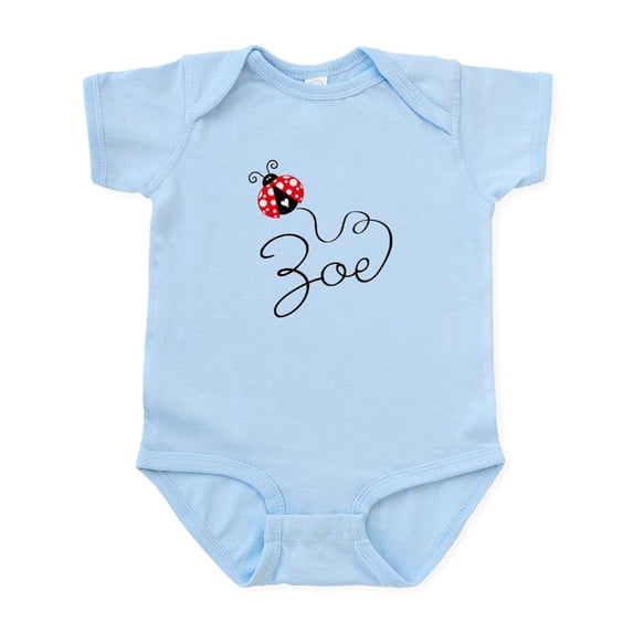 CafePress - Ladybug Zoe Infant Bodysuit - Baby Light Bodysuit, Size Newborn - 24 Months
