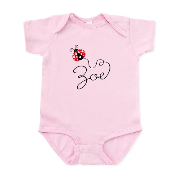 CafePress - Ladybug Zoe Infant Bodysuit - Baby Light Bodysuit, Size Newborn - 24 Months