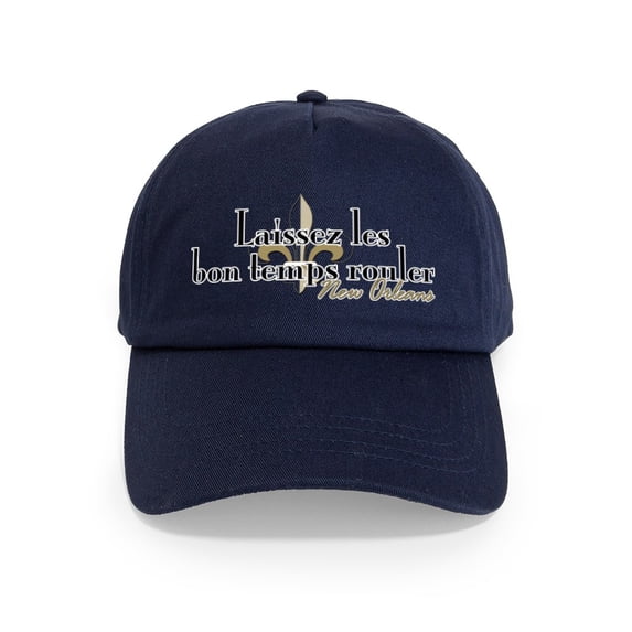 CafePress - Laissez Les NOLA Cap - Adjustable 100% Brushed Unisex Casual Cotton Baseball Cap, Beige, 1