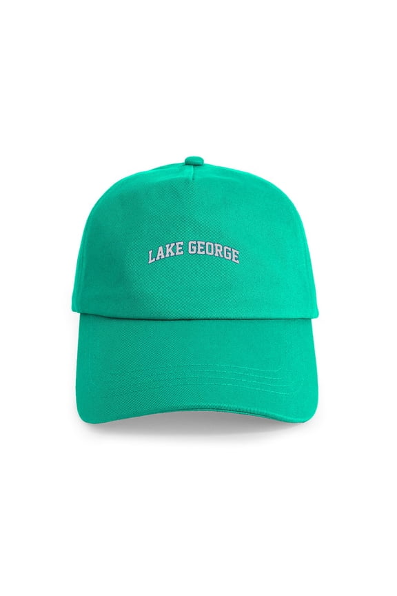 - Lake George New York Cap - Adjustable 100% Brushed Unisex Casual Cotton Baseball Cap, Beige, 1