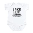 thumbnail image 1 of CafePress - Lake Life Floats My Boat Baby Light Bodysuit - Baby Light Bodysuit, Size Newborn - 24 Months, 1 of 4