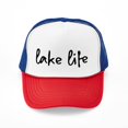 thumbnail image 1 of CafePress - Lake Life - Adjustable Unisex Printed Trucker Hat with Mesh Back, 1 of 10