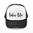thumbnail image 1 of CafePress - Lake Life - Adjustable Unisex Printed Trucker Hat with Mesh Back, 1 of 8