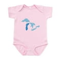 thumbnail image 1 of CafePress - Lake Michigan Infant Bodysuit - Baby Light Bodysuit, Size Newborn - 24 Months, 1 of 4