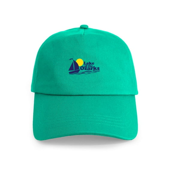 CafePress - Lake Of The Ozarks Missouri Cap - Adjustable 100% Brushed Unisex Casual Cotton Baseball Cap, Beige, 1