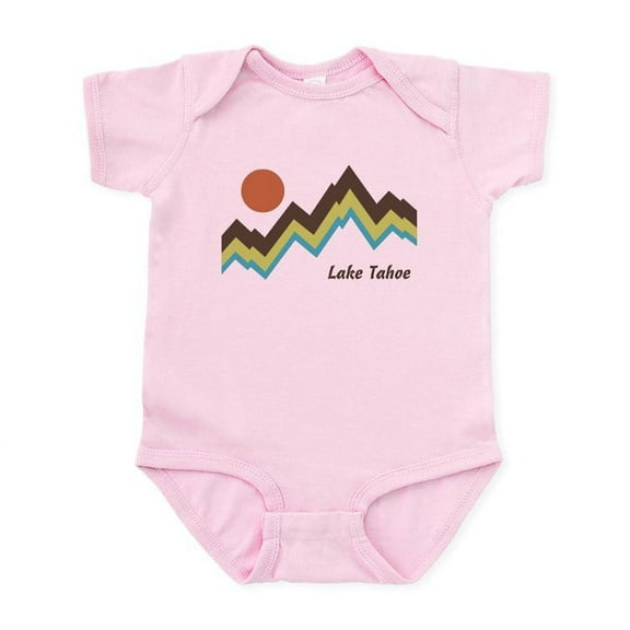 CafePress - Lake Tahoe Infant Bodysuit - Baby Light Bodysuit, Size Newborn - 24 Months