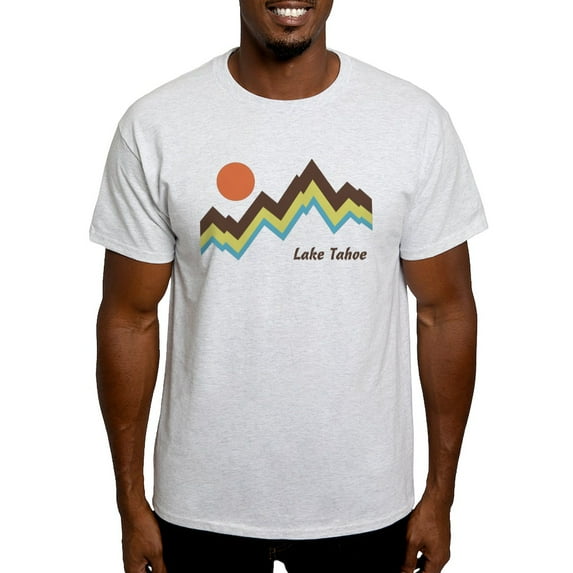 CafePress - Lake Tahoe Light T Shirt - Men's Classic Graphic T-Shirt