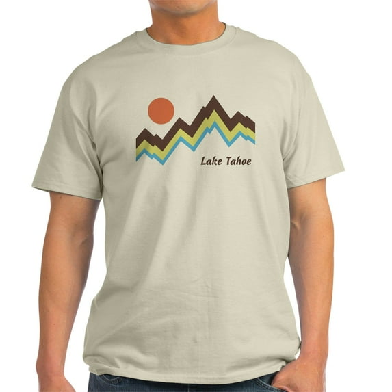 CafePress - Lake Tahoe Light T Shirt - Men's Classic Graphic T-Shirt
