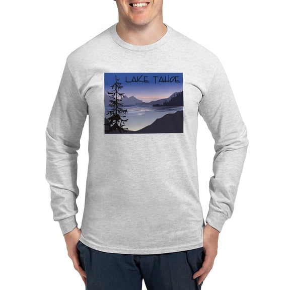 CafePress - Lake Tahoe Long Sleeve T Shirt - Unisex Cotton Long Sleeve T-Shirt