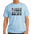 thumbnail image 1 of CafePress - Land Of The Free Light T Shirt - Light T-Shirt - CP, 1 of 4