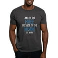 thumbnail image 1 of CafePress - Land Of The Free US Navy Dark T Shirt - Men's Classic Graphic Cotton T-Shirt, 1 of 4