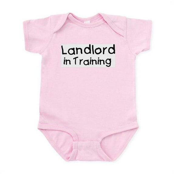 CafePress - Landlord In Training Infant Bodysuit - Baby Light Bodysuit, Size Newborn - 24 Months