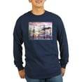 thumbnail image 1 of CafePress - Landscape, Colorful Art! Long Sleeve T Shirt - Long Sleeve Dark T-Shirt, 1 of 4