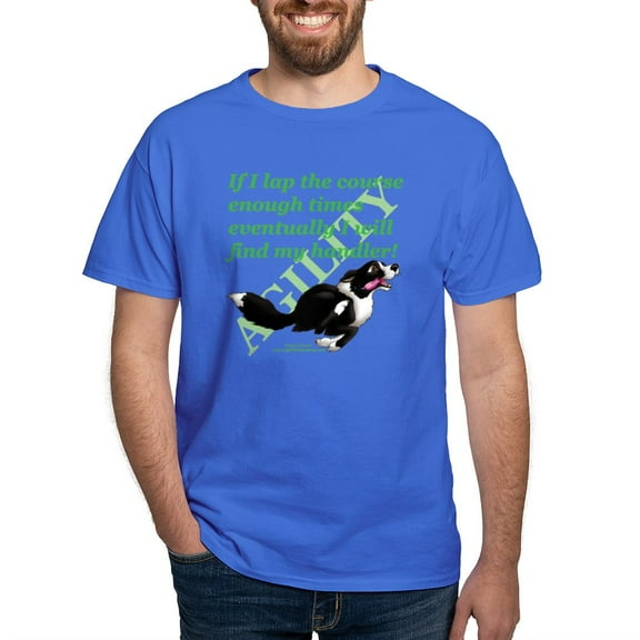 CafePress - Lap Dog Dark T Shirt - Men's Classic Graphic Cotton T-Shirt