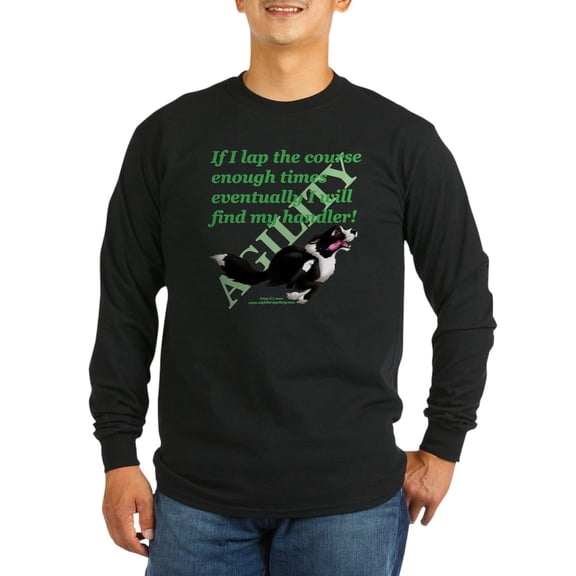 CafePress - Lap Dog Long Sleeve Dark T Shirt - Long Sleeve Dark T-Shirt