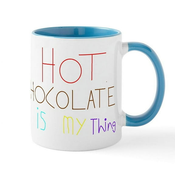 CafePress - Large Hot Chocolate Mugs - 11 oz Ceramic Mug - Novelty Coffee Tea Cup