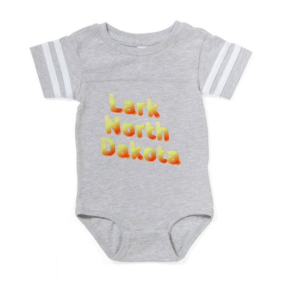 CafePress - Lark North Dakota - Cute Infant Baby Football Bodysuit