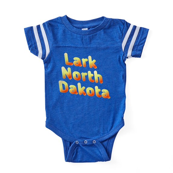 CafePress - Lark North Dakota - Cute Infant Baby Football Bodysuit