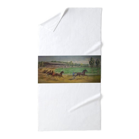 CafePress - Larness Racing Art - Large Beach Towel, Soft 30"x60" Towel with Unique Design