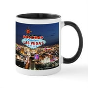 CafePress - Las Vegas Mug - 11 oz Ceramic Mug - Novelty Coffee Tea Cup