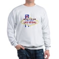thumbnail image 1 of CafePress - Las Vegas Sign Distressed - Crew Neck Sweatshirt, 1 of 1