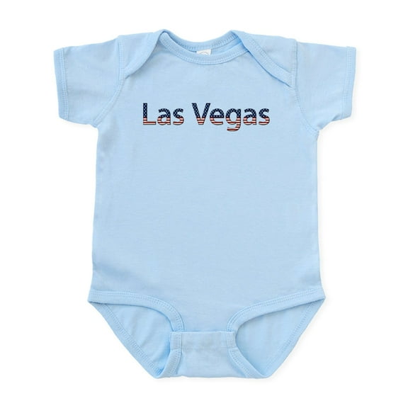 CafePress - Las Vegas Stars And Stripes Infant Bodysuit - Baby Light Bodysuit, Size Newborn - 24 Months