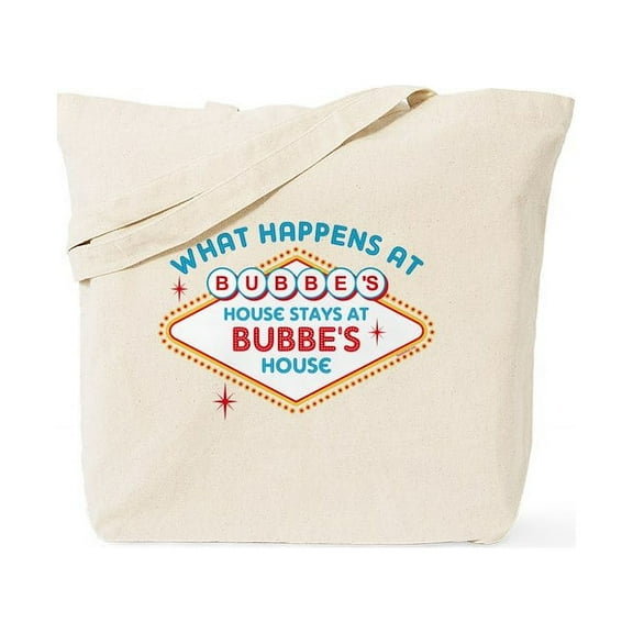 CafePress - Las Vegas Stays At Bubbe's Tote Bag - Unisex Canvas Tote Bag, Beige, 1-Piece