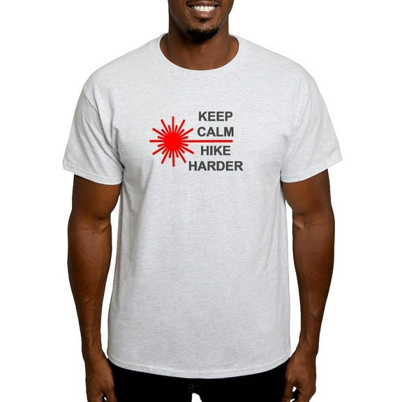 CafePress - Laser Keep Calm Light T Shirt - Men's Classic Graphic T-Shirt