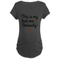 thumbnail image 1 of CafePress - Last One Maternity T Shirt - Maternity Dark T-Shirt, 1 of 3