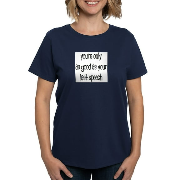 CafePress - Last Speech Women's Value T Shirt - Women's Traditional Fit Dark T-Shirt