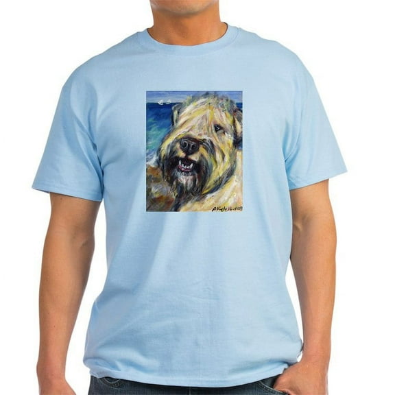 CafePress - Laughing Wheatie Portrait Light T Shirt - Men's Classic Graphic T-Shirt