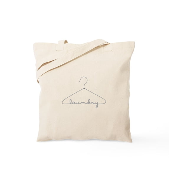 CafePress - Laundry Hanger Tote Bag - Unisex Canvas Tote Bag, Beige, 1-Piece