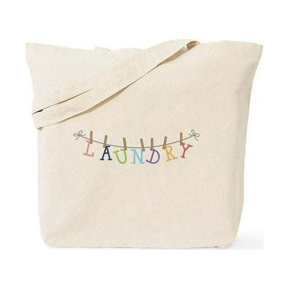 CafePress - Laundry Hanging Tote Bag - Unisex Canvas Tote Bag, Beige, 1-Piece