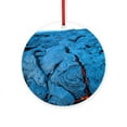 thumbnail image 1 of CafePress - Lava Flow -  Round Wood Ornament 4", 1 of 2