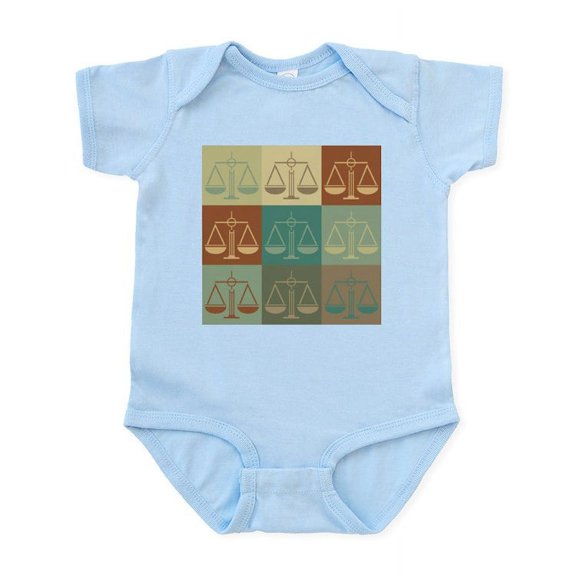 CafePress - Law Pop Art Infant Bodysuit - Baby Light Bodysuit, Size Newborn - 24 Months