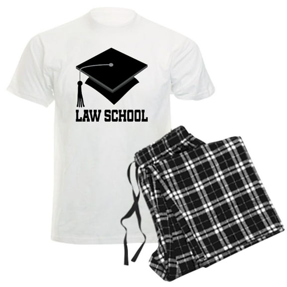 CafePress - Law School Graduation Men's Light Pajamas - Men's Light Loose Fit Cotton Pajama Set
