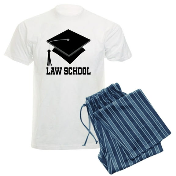 CafePress - Law School Graduation Men's Light Pajamas - Men's Light Loose Fit Cotton Pajama Set