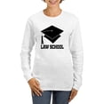thumbnail image 1 of CafePress - Law School Graduation Women's Long Sleeve T Shirt - Women's Long Sleeve Graphic Casual T-Shirt, 1 of 4