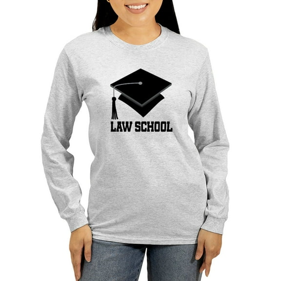 CafePress - Law School Graduation Women's Long Sleeve T Shirt - Women's Long Sleeve Graphic Casual T-Shirt