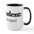 thumbnail image 1 of CafePress - Law Student Donations Acc - 15 oz Ceramic Large White Novelty Mug, 1 of 4