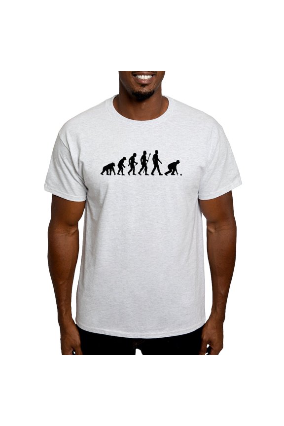 - Lawn Bowls Evolution T Shirt - Men's Classic Graphic T-Shirt