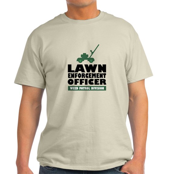 CafePress - Lawn Enforcement Light T Shirt - Men's Classic Graphic T-Shirt