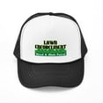thumbnail image 1 of CafePress - Lawn Enforcement - Adjustable Unisex Printed Trucker Hat with Mesh Back, 1 of 8