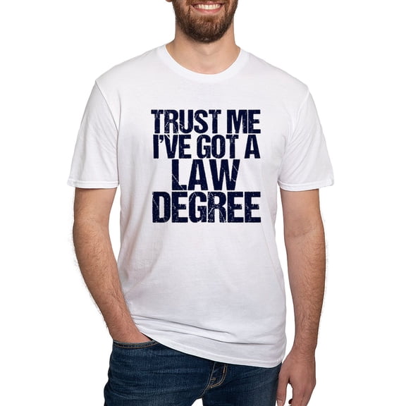 CafePress - Lawyer Humor Trust Me Fitted T Shirt - Fitted T-Shirt, Vintage Fit Soft Cotton Tee