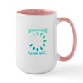 thumbnail image 1 of CafePress - Lawyer In Progress Law School Graduate Gradua Mugs - 15 oz Ceramic Large White Nolvety Mug, 1 of 4