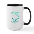 thumbnail image 1 of CafePress - Lawyer In Progress Law School Graduate Gradua Mugs - 15 oz Ceramic Large White Novelty Mug, 1 of 4