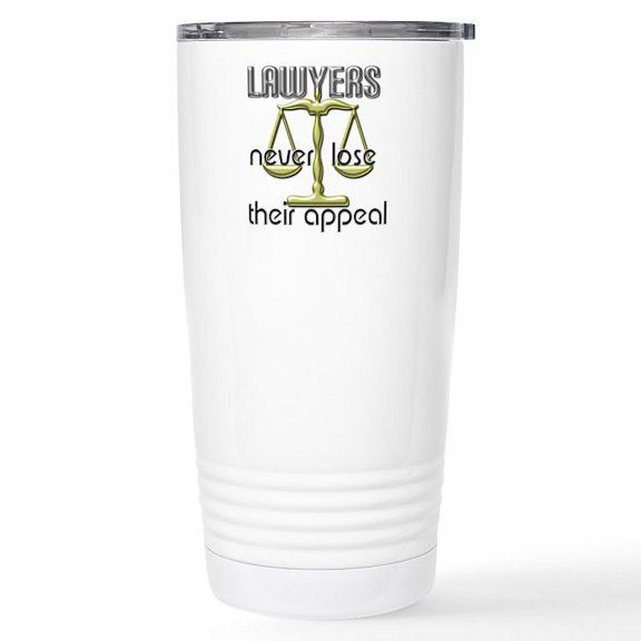 CafePress - Lawyers Appeal Stainless Steel Travel Mug - Insulated Stainless Steel Travel Tumbler 20 oz.